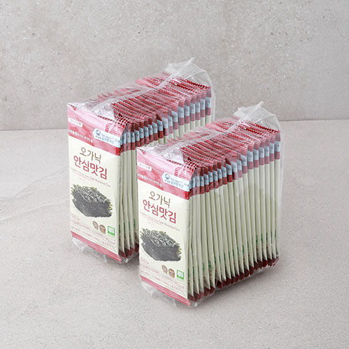 (번들)오가닉안심맛김*3g*20봉*2팩